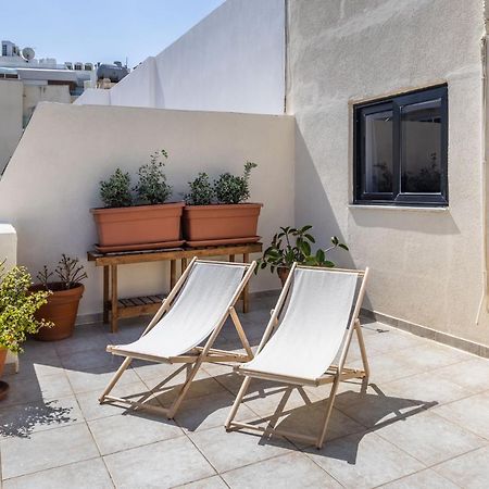 Large Terrace Penthouse Sliema Appartement Buitenkant foto